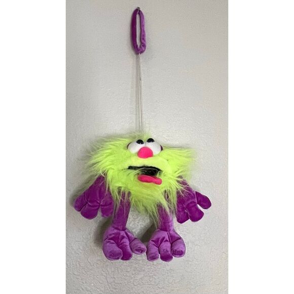 Great American toy fuzzy monster on leash plush - Picture 1 of 3